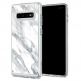 Spigen Ciel Cyrill Cecile Marble Case - дизайнерски удароустойчив кейс за Samsung Galaxy S10 Plus (бял) thumbnail