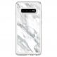 Spigen Ciel Cyrill Cecile Marble Case - дизайнерски удароустойчив кейс за Samsung Galaxy S10 Plus (бял) thumbnail 2