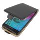 Leather Pocket Flip Case - вертикален кожен калъф с джоб за Samsung Galaxy A3 (2016) (черен) thumbnail