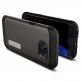 Spigen Tough Armor Case - хибриден кейс с най-висока степен на защита за Samsung Galaxy S7 Edge (тъмносив) thumbnail 2