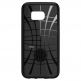Spigen Slim Armor Case - хибриден кейс с поставка и най-висока степен на защита за Samsung Galaxy S7 Edge (черен-тъмносив) thumbnail 2