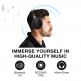 TeckNet BH922 Over-Ear Bluetooth Headphones - безжични блутут слушалки с микрофон за мобилни устройства (черен) thumbnail 2