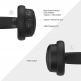 TeckNet BH922 Over-Ear Bluetooth Headphones - безжични блутут слушалки с микрофон за мобилни устройства (черен) thumbnail 7