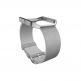Fitbit Blaze Accessory, Leather Band, Small - кожена верижка и метален корпус за Fitbit Blaze (сива) thumbnail