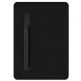 Macally Stand Pen Case - полиуретанов калъф и поставка с отделение за Apple Pencil за iPad 7 (2019) (черен) thumbnail