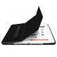 Macally Stand Pen Case - полиуретанов калъф и поставка с отделение за Apple Pencil за iPad 7 (2019) (черен) thumbnail 8
