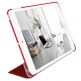 Macally Stand Case - полиуретанов калъф и поставка за iPad 7 (2019) (червен) thumbnail 7