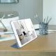 Macally Stand Case - полиуретанов калъф и поставка за iPad 7 (2019) (син) thumbnail 8