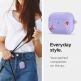 Spigen Ciel Color Fit Case - хибриден удароустойчив кейс с карабинер за Apple Airpods Pro (лилав) thumbnail 5