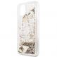 Guess Glitter Hard Case - дизайнерски кейс с висока защита за iPhone 11 Pro Max (златист) thumbnail 3