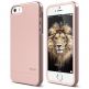 Elago S5 Glide Case - слайдер кейс и защитни покрития за iPhone 5, iPhone 5S, iPhone SE (розово злато) thumbnail