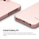 Elago S5 Glide Case - слайдер кейс и защитни покрития за iPhone 5, iPhone 5S, iPhone SE (розово злато) thumbnail 2