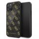 Guess 4G Double Layer Glitter Case - дизайнерски кейс с висока защита за iPhone 11 Pro (черен) thumbnail