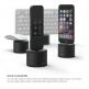Elago D Stand Charging Station - док станция за iPhone, iPad mini, Siri Remote, Magic Mouse и Wireless Keyboard (черна) thumbnail 3