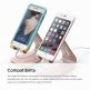 Elago M2 Stand - алуминиева поставка за iPhone 6/6S, 6 Plus/6S Plus, iPhone SE/5/5S/5C и мобилни телефони (розово злато) thumbnail 3