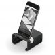 Elago M3 Stand - поставка от алуминий и дърво за iPhone 6, iPhone 6S, iPhone 6, iPhone 6S Plus, iPhone 5, iPhone 5S, iPhone SE, iPhone 5C, iPad mini, iPad mini 2, iPad mini 3 (черна) thumbnail
