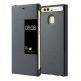 Huawei Flip Case with Window - оригинален кожен калъф с отвор за дисплея за Huawei P9 Plus (тъмносив) thumbnail 4
