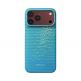  Кевларен кейс с MagSafe за iPhone 18 Pro Max, iPhone 17 Pro Max - Pitaka Edge Ultra-Slim Glints of Gold Lucid Blue Aramid Fiber Case thumbnail