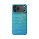  Кевларен кейс с MagSafe за iPhone 18 Pro Max, iPhone 17 Pro Max - Pitaka Edge Ultra-Slim Glints of Gold Lucid Blue Aramid Fiber Case thumbnail 4