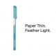  Кевларен кейс с MagSafe за iPhone 18 Pro Max, iPhone 17 Pro Max - Pitaka Edge Ultra-Slim Glints of Gold Lucid Blue Aramid Fiber Case thumbnail 6