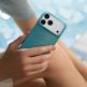  Кевларен кейс с MagSafe за iPhone 18 Pro Max, iPhone 17 Pro Max - Pitaka Edge Ultra-Slim Glints of Gold Lucid Blue Aramid Fiber Case thumbnail 10