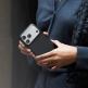  Кевларен кейс с MagSafe за iPhone 18 Pro, iPhone 17 Pro - Pitaka Edge Ultra-Slim Classic 600D Black-Grey (Twill) Aramid MagSafe Case thumbnail 10