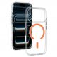  Хибриден удароустойчив кейс с MagSafe за iPhone 18 Pro, iPhone 17 Pro - Liavec Pure Crystal Case (прозрачен-оранжев) thumbnail 2