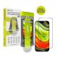 Стъклено защитно покритие за дисплея на дисплея на iPhone 18 Pro Max, iPhone 17 Pro Max - Mobile Origin Screen Guard AR 3D Tempered Glass With Applicator Pro (черен-прозрачен) thumbnail