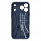 Удароустойчив силиконов (TPU) калъф за iPhone 18 Pro, iPhone 17 Pro  - Spigen Liquid Air Case (тъмносин) thumbnail 3