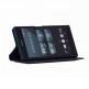 Beyzacases Arya Folio Case - кожен калъф, тип портфейл и поставка за Sony Xperia Z5 Compact (черен) thumbnail