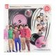 Jivo One Direction SnapCaps On-Ear Metal Band Headphones - слушалки за мобилни устройства (розови) thumbnail 2
