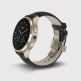 Vector Luna Smartwatch Champagne Gold with Black Croco Strap - луксозен Bluetooth тъч часовник за iOS и Android смартфони (черна кожена каишка) thumbnail 2