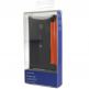Microsoft Flip Cover CP-634 - оригинален кейс с поставка за Microsoft Lumia 532 (черен-оранжев) thumbnail 3