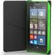 Microsoft Flip Cover CP-634 - оригинален кейс с поставка за Microsoft Lumia 532 (черен-зелен) thumbnail 2