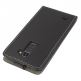 Leather Pocket Flip Case - вертикален кожен калъф с джоб за LG K10 (черен) thumbnail 2