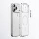 Хибриден кейс с висока степен на защита с MagSafe за iPhone 18 Pro, iPhone 17 Pro - AmazingThing Minimal LensGuard Hybrid MagSafe Case (прозрачен) thumbnail 8