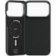 Кевларен кейс с MagSafe за iPhone 18 Pro, iPhone 17 Pro - Benks Armor Air Kevlar Metal Frame Case 600D (черен) thumbnail 2
