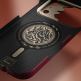 Кевларен кейс с MagSafe за iPhone 18 Pro, iPhone 17 Pro - Benks Armor Air Knight Kevlar Metal Frame Case (red) thumbnail 8