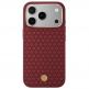 Удароустойчив кевларен кейс с MagSafe за iPhone 18 Pro, iPhone 17 Pro - Benks Magnetic Armor Pro Armor Grid Kevlar Metal Frame 600D Camera Control Button Case (red) thumbnail