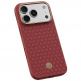 Удароустойчив кевларен кейс с MagSafe за iPhone 18 Pro, iPhone 17 Pro - Benks Magnetic Armor Pro Armor Grid Kevlar Metal Frame 600D Camera Control Button Case (red) thumbnail 4