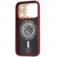 Кевларен кейс с MagSafe за iPhone 18 Pro Max, iPhone 17 Pro Max - Benks Armor Pro Knight Kevlar Metal Frame Case with Control Camera Button (red) thumbnail 3