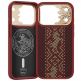 Кевларен кейс с MagSafe за iPhone 18 Pro, iPhone 17 Pro - Benks Armor Pro Knight Kevlar Metal Frame Case With Camera Control Button (red) thumbnail 2