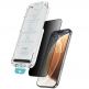 Калено стъклено защитно покритие със сапфирени частици на iPhone 18 Pro, iPhone 17 Pro - Benks Tempered Glass Omni Warrior Anti-Drop Privacy thumbnail