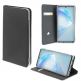 4smarts Flip Case URBAN Lite - кожен калъф с поставка и отделение за кр. карта за Samsung Galaxy S20, S20 5G (черен) thumbnail