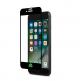 Moshi IonGlass - стъклено защитно покритие за целия дисплей на iPhone SE (2020), iPhone 8, iPhone 7, iPhone 6S, iPhone 6 (прозрачен-черен) thumbnail 2