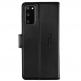 JT Berlin BookCase Kreuzberg Case - хоризонтален кожен (естествена кожа) калъф тип портфейл за Samsung Galaxy S20 (черен) thumbnail 4