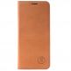 JT Berlin BookCase Tegel Case - хоризонтален кожен (естествена кожа) калъф тип портфейл за Samsung Galaxy S20 (кафяв) thumbnail