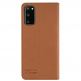 JT Berlin BookCase Tegel Case - хоризонтален кожен (естествена кожа) калъф тип портфейл за Samsung Galaxy S20 (кафяв) thumbnail 3