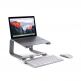 Griffin Elevator Computer Laptop Stand - настолна алуминиева поставка за MacBook и лаптопи (тъмносива) thumbnail 5