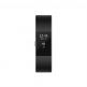 Fitbit Charge 2  Black Gunmetal   Small Size - гривна с дисплей за следене на дневната и нощна активност на организма за iOS и Android (тъмносив) thumbnail 2
